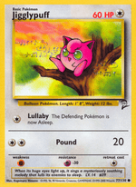 Jigglypuff 77/130 Pokémon Base Set 2 (B2)