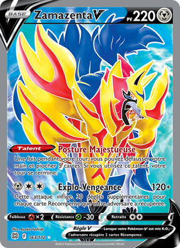 Zamazenta V 163/216 Pokémon Stars Étincelantes
