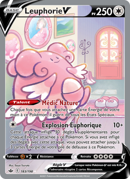 Leuphorie V 183/233 — Pokémon Règne de Glace (CRE)