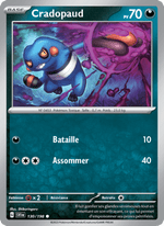 Cradopaud 130/258 Pokémon Écarlate et Violet (EV01)