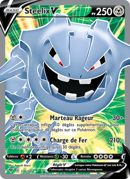 Steelix V 176/203 Pokémon Voltage Éclatant