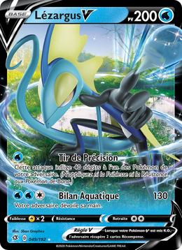 Lézargus V 49/209 Pokémon Clash des Rebelles