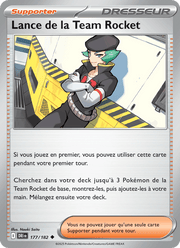 Lance de la Team Rocket 177/244 Pokémon Rivalités Destinées (EV10)