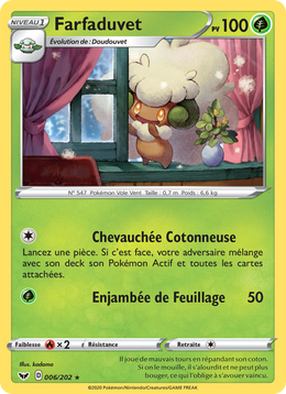 Farfaduvet 6/216 Pokémon Épée et Bouclier