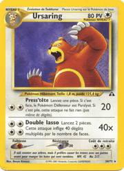 Ursaring 34/75 Pokémon Neo Discovery (N2)