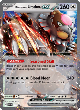 Ursaking Lune Vermeille-ex 177/PROMO — Pokémon Promo Écarlate et Violet (SVP)