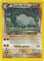 Donphan obscur 3/113 Pokémon Neo Destiny (N4)