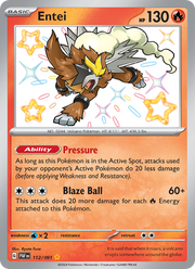Entei 112/245 — Pokémon Destinées de Paldea (EV4.5)
