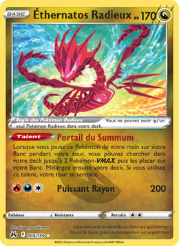 Éthernatos Radieux 105/230 — Pokémon Zénith Suprême (CRZ)