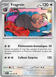 Fragroin 140/190 Pokémon Aventures Ensemble (EV09)