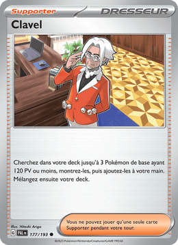 Clavel 177/279 Pokémon Évolutions à Paldea (EV02)