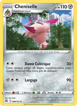 Cheniselle 098/216 Pokémon Stars Étincelantes