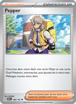 Pepper 186/230 Pokémon Flammes Obsidiennes (EV03)