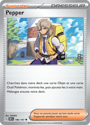 Pepper 186/230 Pokémon Flammes Obsidiennes (EV03)