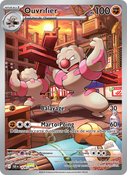 Ouvrifier 126/86 — Pokémon Foudre Noire (BLK)