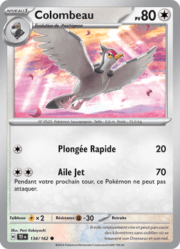 Colombeau 134/218 Pokémon Forces Temporelles (EV05)