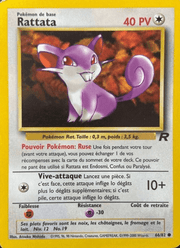 Rattata 66/83 Pokémon Team Rocket (RO)