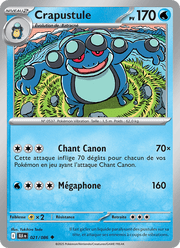 Crapustule 021/172 Pokémon Foudre Noire (BLK)