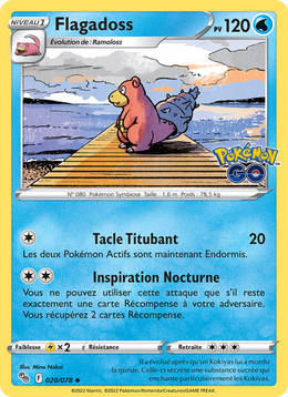 Flagadoss 020/88 Pokémon Pokémon GO