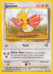 Spearow 92/130 Pokémon Base Set 2 (B2)