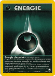 Énergie obscurité 104/111 Pokémon Neo Genesis (N1)