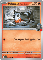 Malosse de la Team Rocket 037/244 Pokémon Rivalités Destinées (EV10)