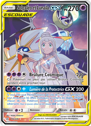 Solgaleo et Lunala GX 216/271 — Pokémon Éclipse Cosmique (CEC)