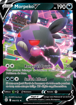 Morpeko V 095/216 Pokémon Stars Étincelantes