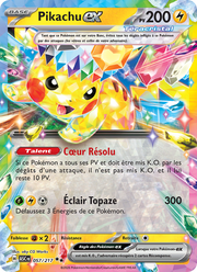 Pikachu-ex - Pikachu ex - Héros Transcendants 057