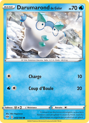 Darumarond de Galar 43/201 Pokémon Ténèbres Embrasées