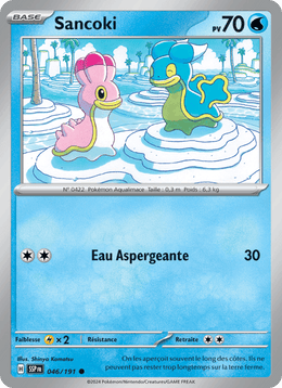 Sancoki 046/252 Pokémon Étincelles Déferlantes (EV08)