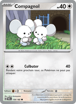 Compagnol 154/266 Pokémon Faille Paradoxe (EV04)