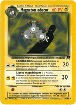 Magneton obscur 28/83 Pokémon Team Rocket (RO)