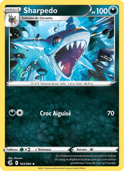 Sharpedo 163/284 Pokémon Poing de Fusion (FST)