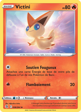 Victini 36/284 Pokémon Poing de Fusion (FST)