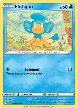 Flotajou 68/284 Pokémon Poing de Fusion (FST)