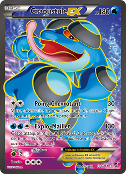 Crapustule EX 106/114 — Pokémon Poings Furieux (FFI)