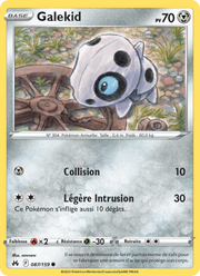 Galekid 087/160 Pokémon Zénith Suprême (CRZ)