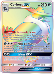 Corboss GX 223/234 — Pokémon Alliance Infaillible (UNB)