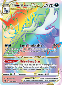 Clamiral de Hisui VSTAR 197/246 — Pokémon Astres Radieux (ASR)