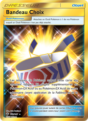 Bandeau Choix 162/169 — Pokémon Ombres Ardentes (BUS)