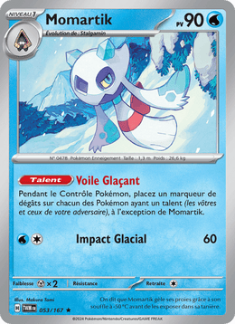 Momartik 053/226 Pokémon Mascarade Crépusculaire (EV06)