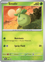 Olivini 023/PROMO — Pokémon Promo Écarlate et Violet (SVP)