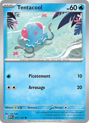 Tentacool 072/207 Pokémon 151 (MEW)