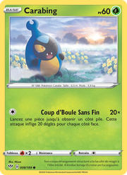 Carabing 8/201 Pokémon Ténèbres Embrasées
