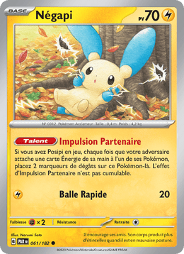 Négapi 061/266 Pokémon Faille Paradoxe (EV04)