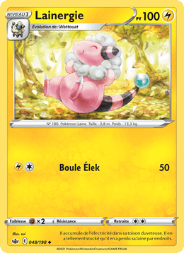 Lainergie 48/233 Pokémon Règne de Glace (CRE)