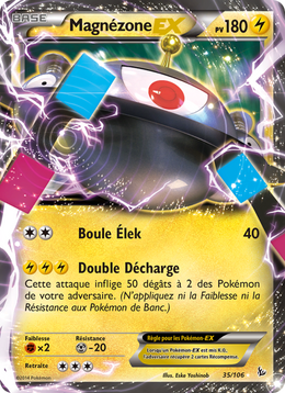 Magnézone EX 35/110 — Pokémon Étincelles (FLF)