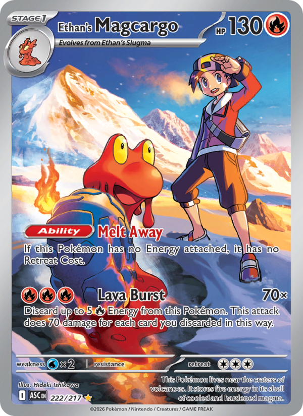 Volcaropod de Luth 222/295 — Pokémon Héros Transcendants (ME2.5)