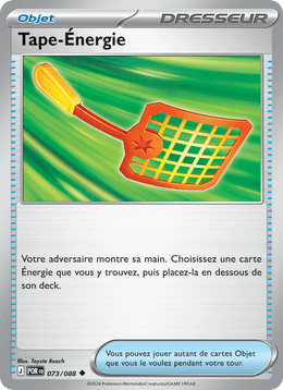 Tape-Énergie 073/124 Pokémon Équilibre Parfait (ME03)